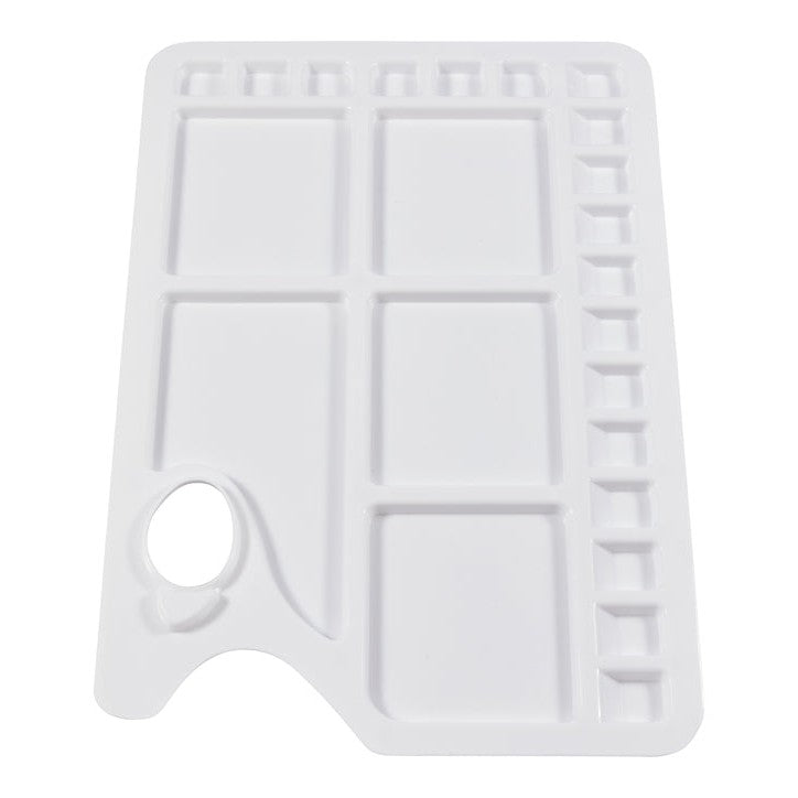 Large Plastic Watercolour Mixing Palette (23 Well)