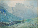 Mickleden and Rossett Pike - Original Painting by Alfred Heaton Cooper (1863 - 1929)