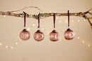 Nishan Pinched Baubles - Copper (Set of 4)