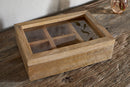 Kabani Mango Wood Jewellery Box - Natural