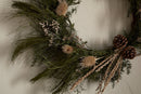 Adiela Wreath - Natural and Moss