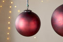 Oko Giant Matt Bordeaux Bauble