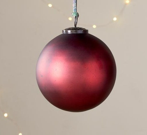 Oko Giant Matt Bordeaux Bauble