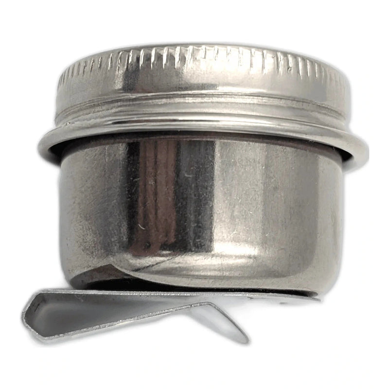 Single Metal Dipper / Water Pot with Lid