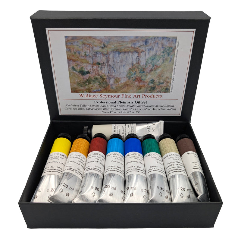 Wallace Seymour Professional Plein Air 20ml Oil Set (Set of 9)