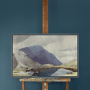 High Crag above Buttermere from Blackbeck Tarn by William Heaton Cooper R.I. (1903 - 1995)