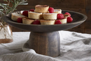 Eisha Wooden Cake Stand - Brown