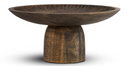 Eisha Wooden Cake Stand - Brown