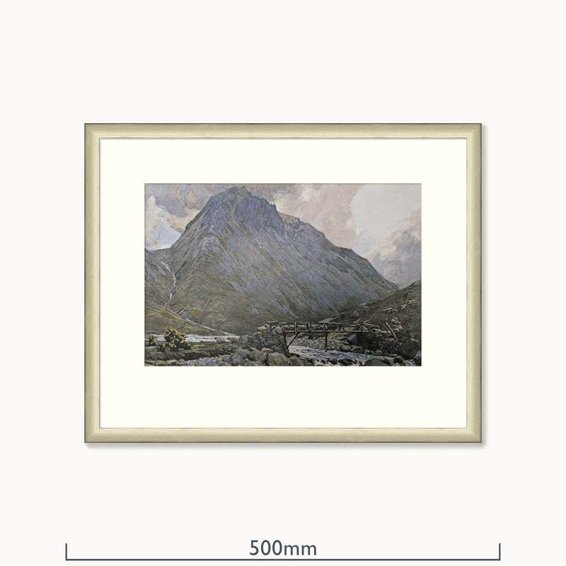 Great Gable, Wasdale by Alfred Heaton Cooper (1863 - 1929)