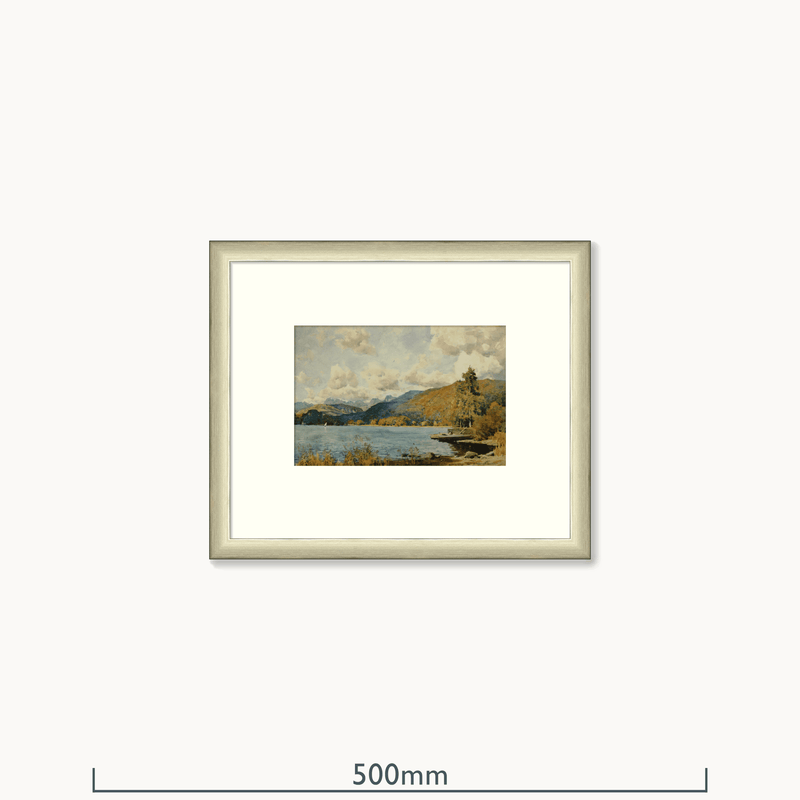 Windermere and Langdale Pikes from Waterhead by Alfred Heaton Cooper (1863 - 1929)