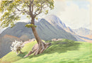 Spring Trees, Little Langdale - Original Painting by William Heaton Cooper R.I. (1903 - 1995)