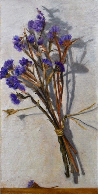 Statice 2024 - Original Painting by Linda Cooper (née Ryle) (b. 1947)