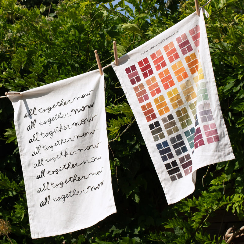 Colour Tea Towels