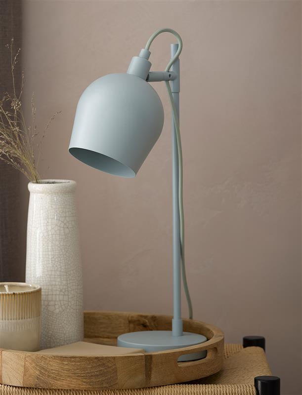 Grafton Desk Lamp in Tarn Blue