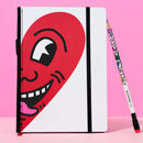 Blackwing Volume 292 – Keith Haring “Smiling Heart” Notebook