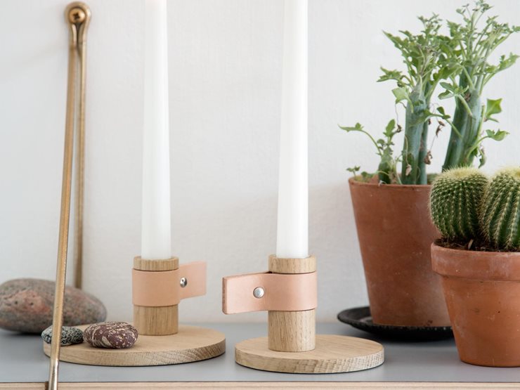 Bright Light: Nature Candle Holder