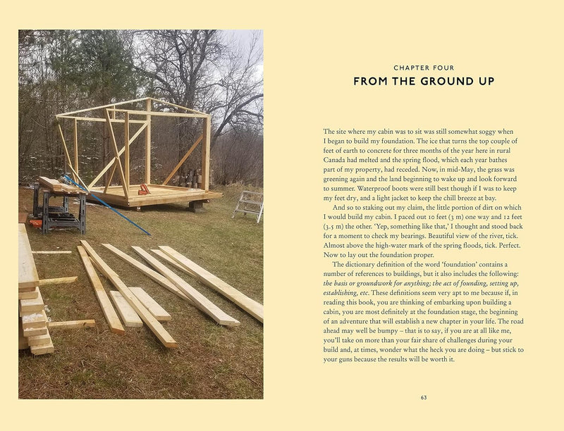 Cabin: How to Build a Retreat in the Wilderness and Learn to Live With Nature (Paperback) by Will Jones