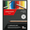 Caran d'Ache Luminance 6901 (12 Assorted Colours)