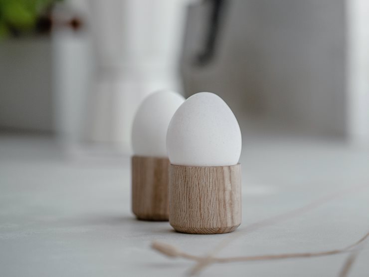 Egg Me: Oiled Egg Cup (Set of 2)