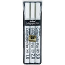 Artline Black Calligraphy Pen Wallet of 3
