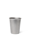 Tumbled Stainless Steel Tableware