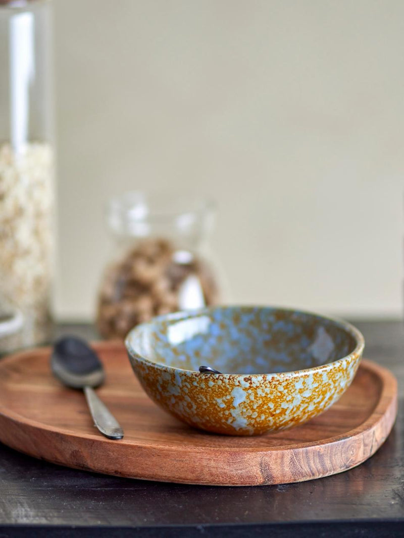 Paula Bowl, Blue, Stoneware ( Diameter 16cm x Height 5cm)