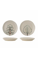Aubrin Plate, Nature, Stoneware - Set of 2