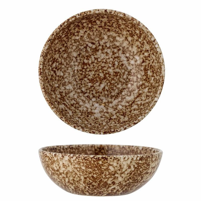 Paula Bowl, Brown, Stoneware ( Diameter 16cm x Height 5cm)