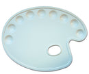 Plastic Oval Kidney Shaped Palette