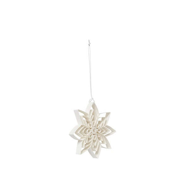 Nora Ornament Star Decoration - Off White