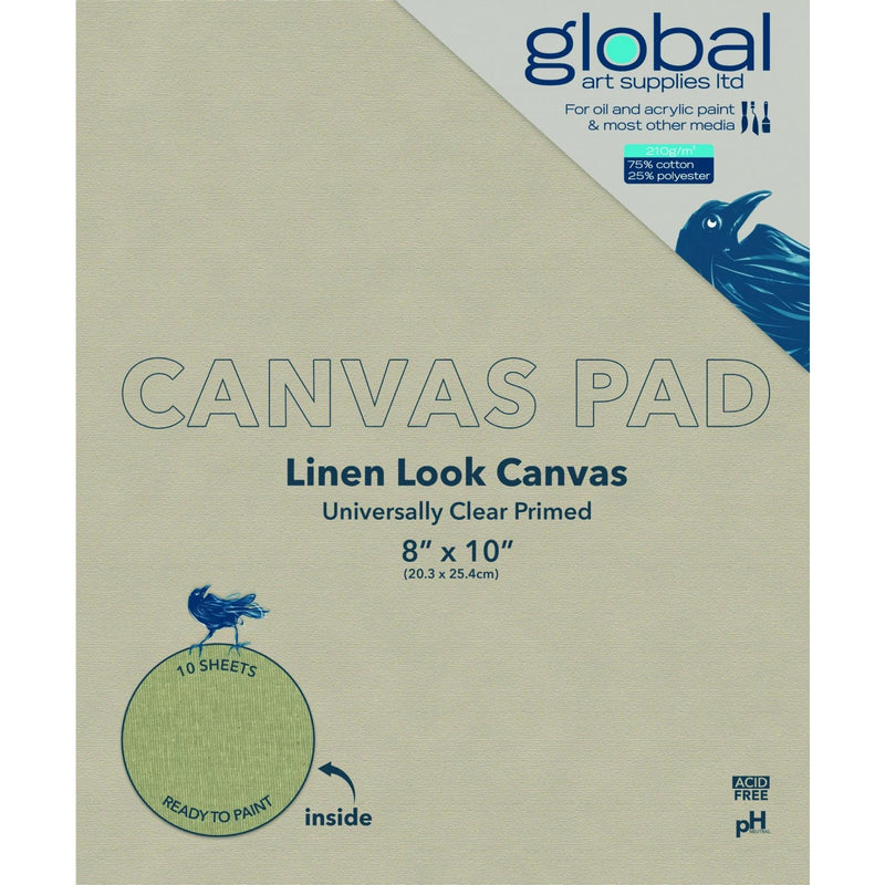 Linen Look Canvas Pad (12x16inch)