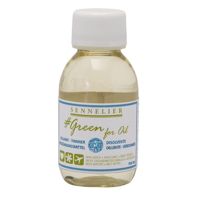 Sennelier Green for Oil Thinner (100ml)