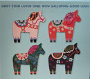 Dala Horse Notes - Illustrated by Monika Forsberg