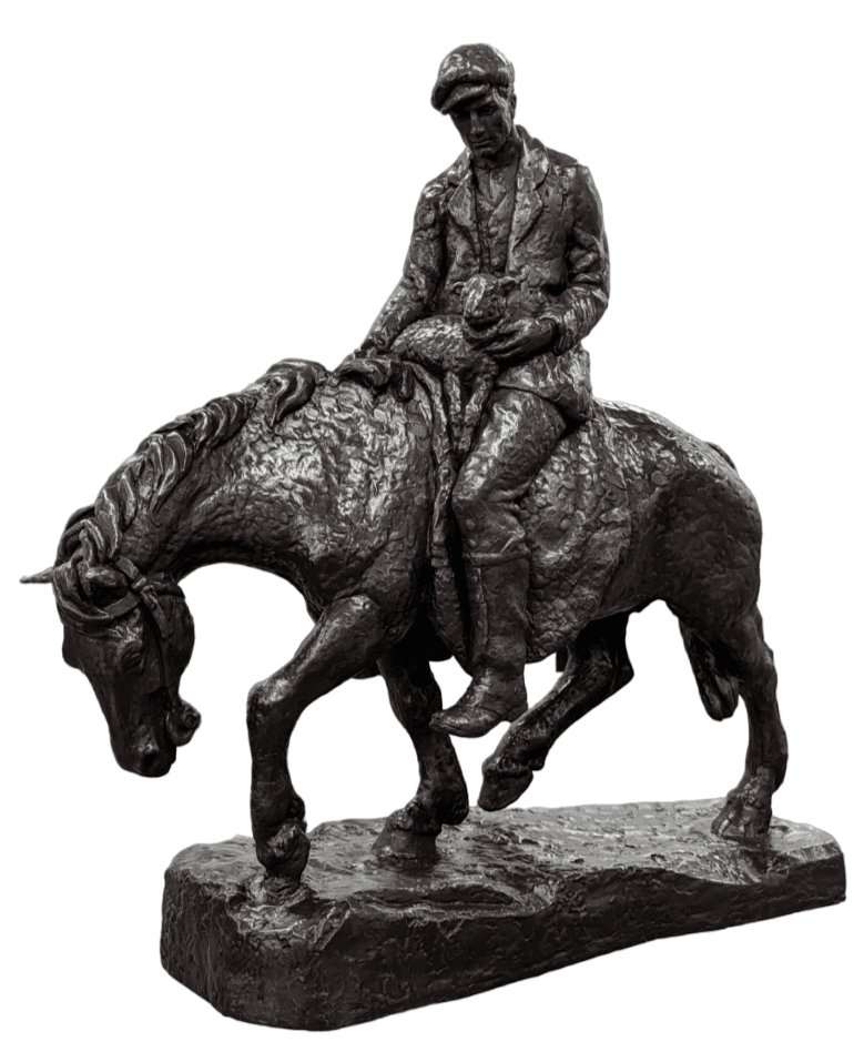 Dalesman Bronze Statue (Limited Edition of 12) by W J Ophelia Gordon Bell (1883 - 1973)