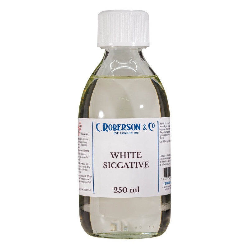C Roberson & Co White Siccative 250ml