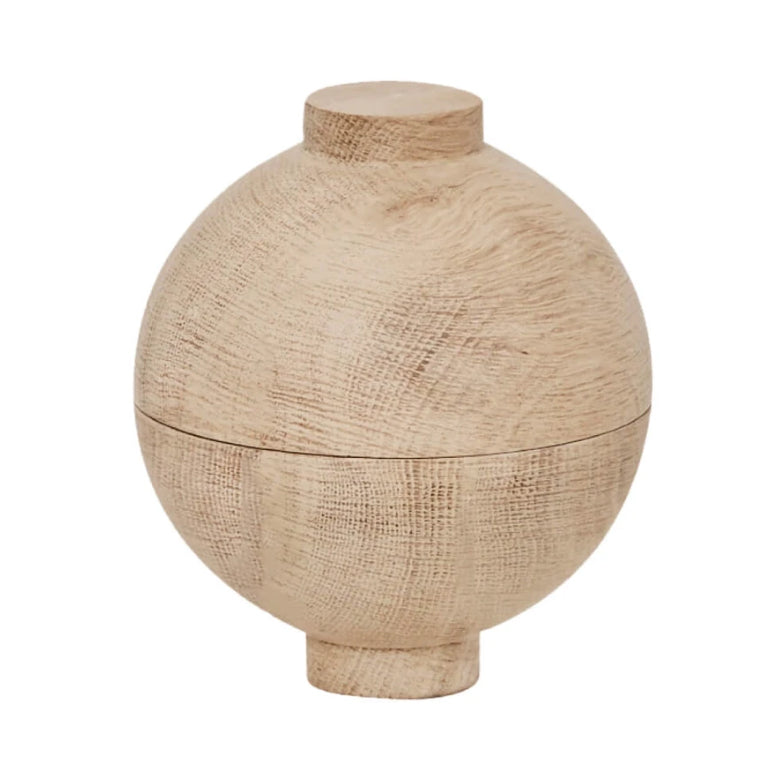 Kristina Dam Natural/Oak Wooden Sphere