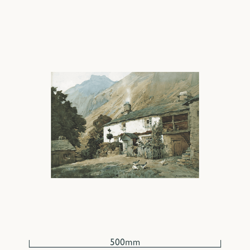 The Bield, Little Langdale by Alfred Heaton Cooper (1863 - 1929)