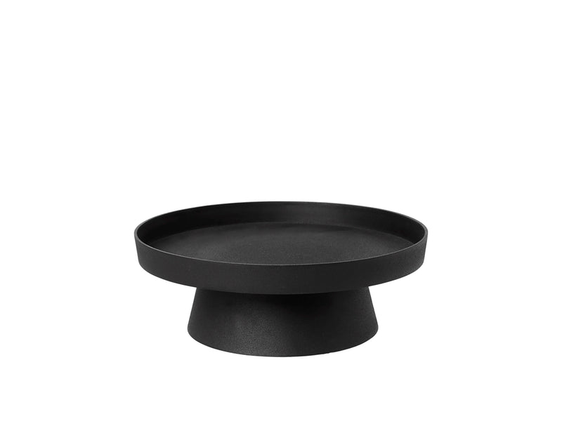 Holger Black Aluminium Candle Plate