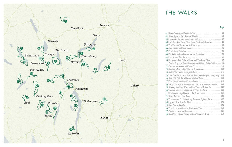 Wild Swimming Walks Lake District: 28 Lake River and Waterfall Days Out by Pete Kelly