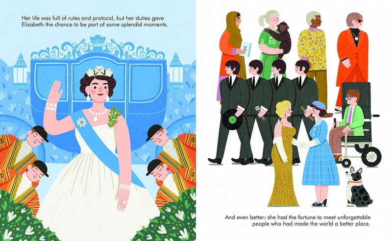 Little People Big Dreams: Queen Elizabeth by Maria Isabel Sanchez Vegara