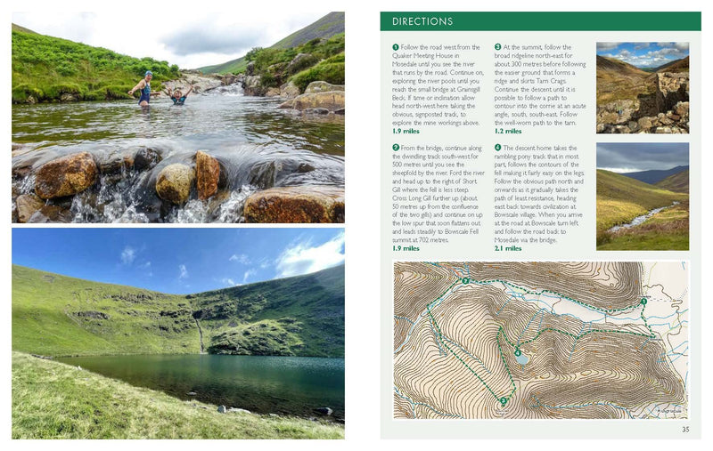 Wild Swimming Walks Lake District: 28 Lake River and Waterfall Days Out by Pete Kelly