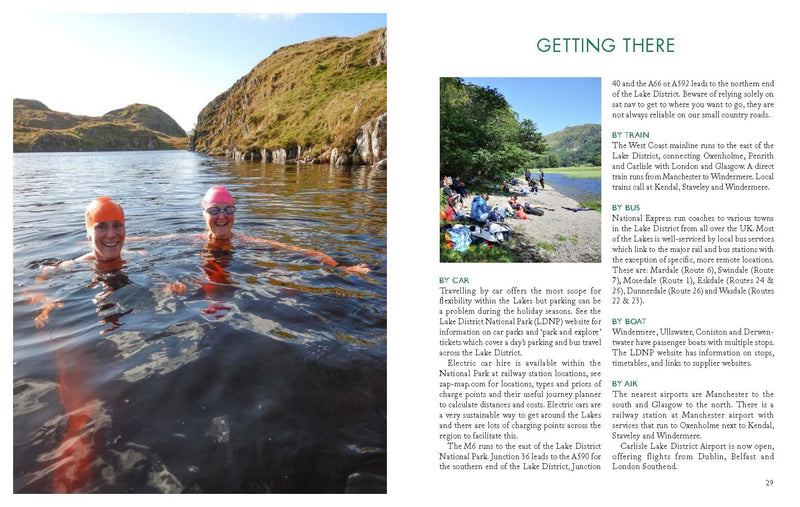 Wild Swimming Walks Lake District: 28 Lake River and Waterfall Days Out by Pete Kelly