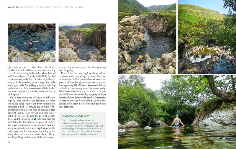 Wild Swimming Walks Lake District: 28 Lake River and Waterfall Days Out by Pete Kelly