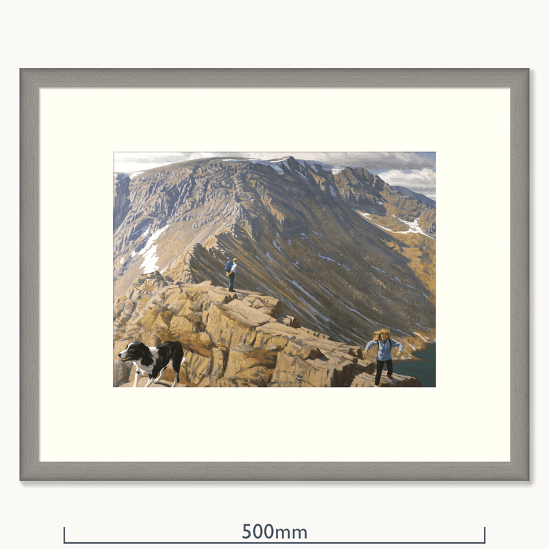 On Striding Edge, 2000 by Julian Cooper (b. 1947)