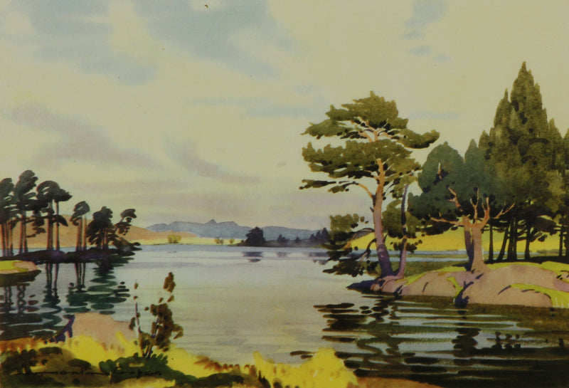 High Dam Tarn by William Heaton Cooper R.I. (1903 - 1995)