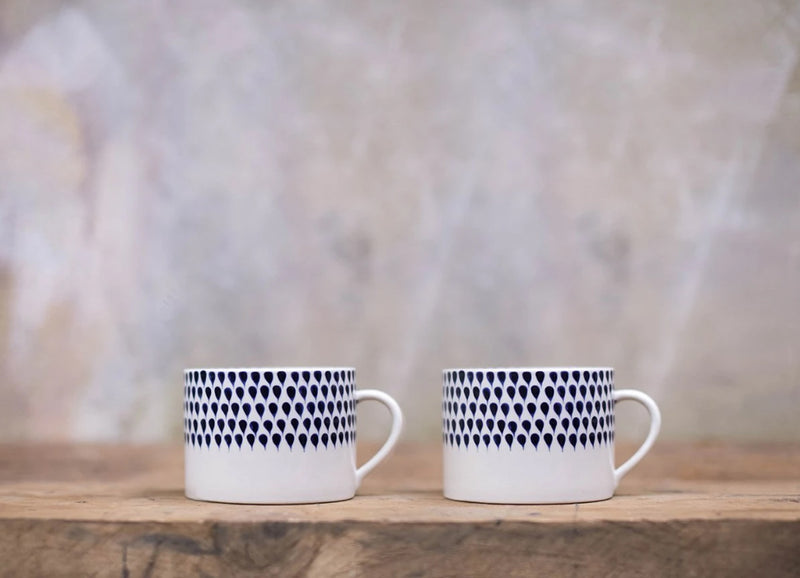 Indigo Drop Tableware