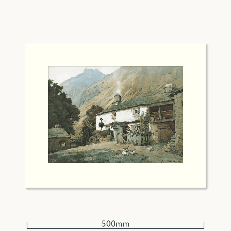 The Bield, Little Langdale by Alfred Heaton Cooper (1863 - 1929)