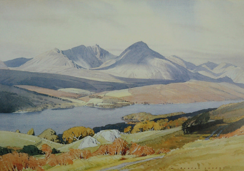 October Sun, Coniston by William Heaton Cooper R.I. (1903 - 1995)