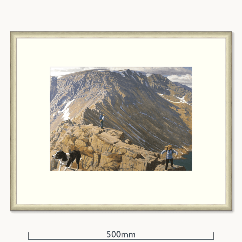 On Striding Edge, 2000 by Julian Cooper (b. 1947)