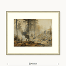 Charcoal Burning at Bouth, 1908 by Alfred Heaton Cooper (1863 - 1929)